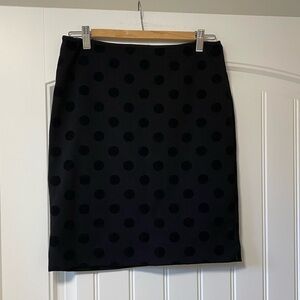 Banana Republic Polka dot pencil skirt